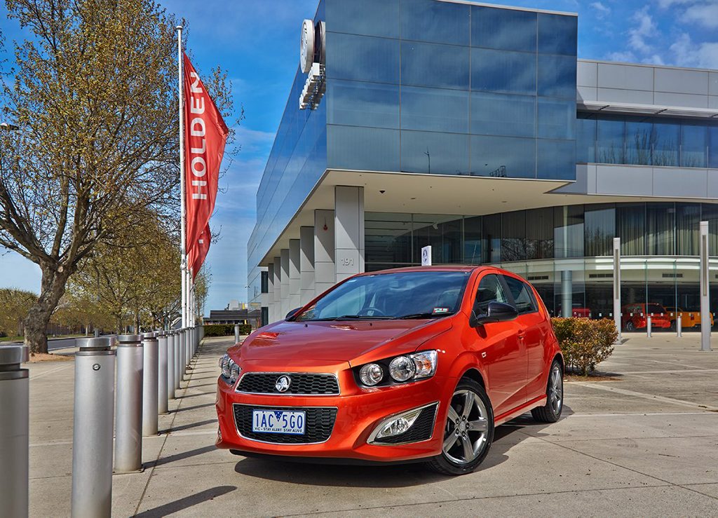 The Holden Barina. The Holden Barina.